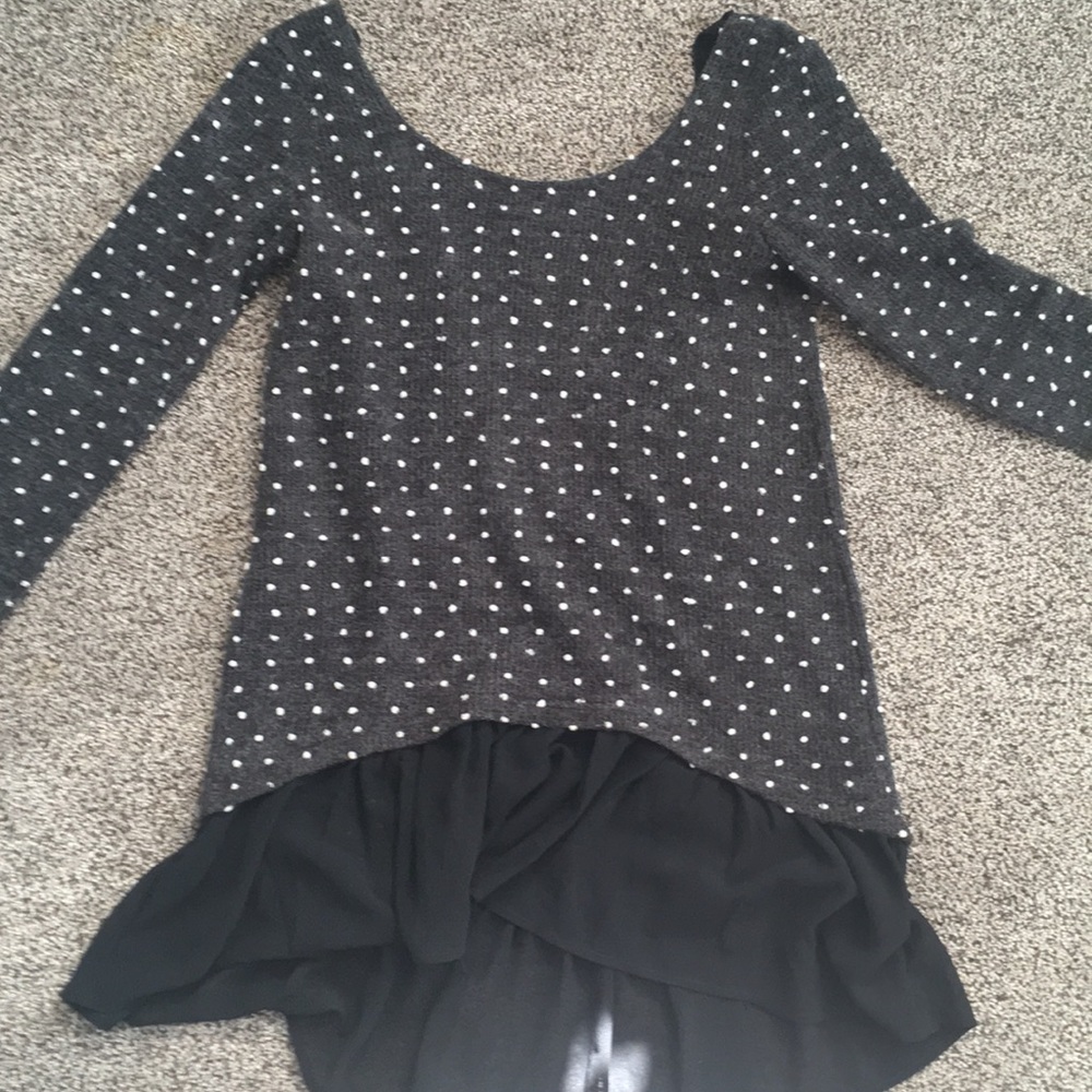 Knit grey A Reve tunic